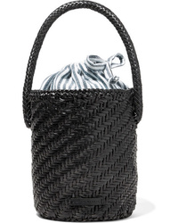 Loeffler Randall Cleo Woven Leather Bucket Bag