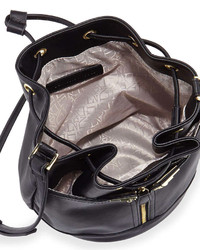 Danielle Nicole Alexa Faux Leather Bucket Bag Black