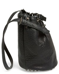 Alexander Wang Diego Nickel Leather Bucket Bag