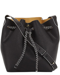 Elaine Turner Designs Elaine Turner The Reserve Leather Bucket Bag Black