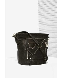 Let it Ride Factory She Lo Leather Bucket Bag
