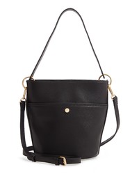 Sole Society Faux Leather Bucket Bag