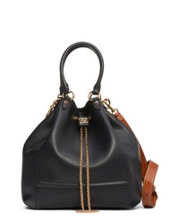Fendi Grace Leather Bucket Bag