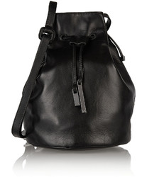 Halston Heritage Leather Bucket Bag