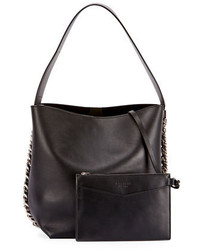 Givenchy Infinity Calf Leather Chain Bucket Bag