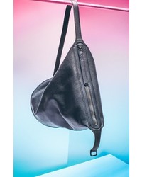Kara Dry Convertible Pebbled Leather Bucket Bag Extra Large Pebbled Black
