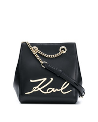 Karl Lagerfeld Ksignature Bucket Bag