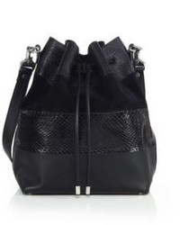 Proenza Schouler Large Leather Suede Ayers Bucket Bag