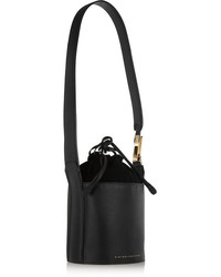 Victoria Beckham Leather And Suede Bucket Bag