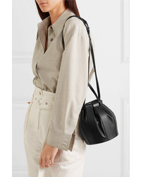 Low Classic Leather Bucket Bag
