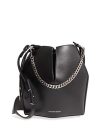 Alexander McQueen Leather Bucket Bag