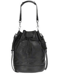 Mackage Matos S5 Black Leather Bucket Bag