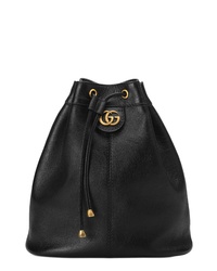 Gucci Medium Re Leather Convertible Bucket Bag