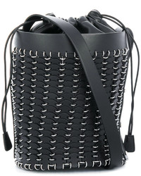 Paco Rabanne Metal Hoops Bucket Bag