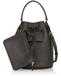 Marc by Marc Jacobs Metropoli Textured Leather Bucket Bag