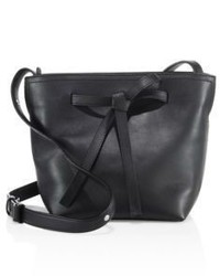 Maison Margiela Mini Leather Drawstring Bucket Bag