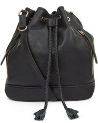 Monsoon Mabel Leather Bucket Bag