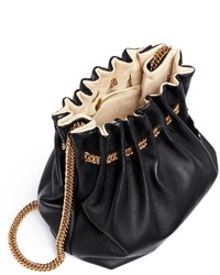 Stella McCartney Noma Curb Chain Eco Leather Bucket Bag