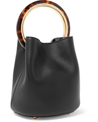 Marni Pannier Small Leather Bucket Bag