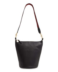 Clare V. Petite Jean Leather Bucket Bag