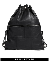 Pieces Siff Leather Gym Bag