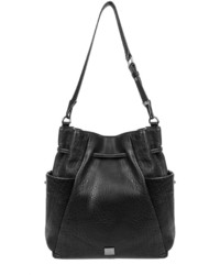 Kooba Priscilla Leather Bucket Bag Black
