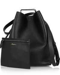 3.1 Phillip Lim Quill Leather Bucket Bag