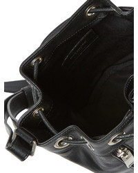 Rider Leather Small Bucket Bag