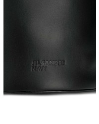 Jil Sander Navy Saddle Shoulder Bag