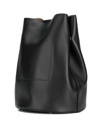 Jil Sander Navy Saddle Shoulder Bag
