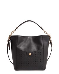 Longchamp Small Mademoiselle Leather Bucket Bag
