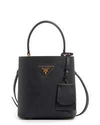 Prada Small Saffiano Leather Bucket Bag