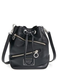 Marc by Marc Jacobs Small Too Hot To Handle Zip Leather Bucket Bag