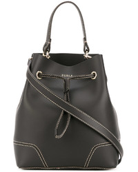 Furla Stacy Stitch Detail Bucket Bag