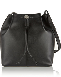 The Row Textured Leather Bucket Bag
