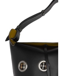 Burberry The Medium Bucket Bag In Grommeted Leather