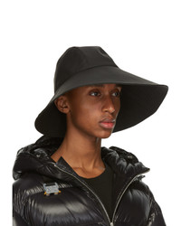 Moncler Genius 6 Moncler 1017 Alyx 9sm Black Wide Brim Beach Hat