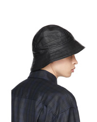 Liberal Youth Ministry Black Leather Bucket Hat