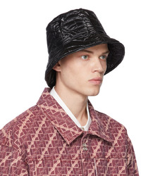 We11done Black Quilted Bucket Hat