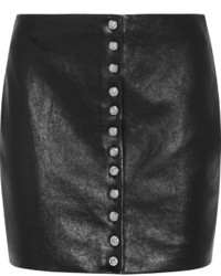 Versus Leather Mini Skirt