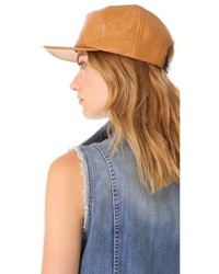 Cast Of Vices Leather Baseball Cap