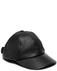 Kate Spade Leather Bow Baseball Hat