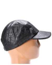 BCBGeneration Perforated Leather Look Cap