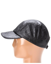 BCBGeneration Perforated Leather Look Cap