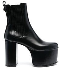 Valentino Garavani 130mm Leather Ankle Boots
