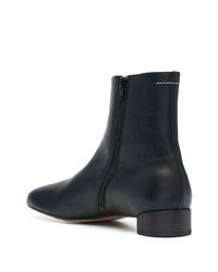 MM6 MAISON MARGIELA 30mm Leather Ankle Boots