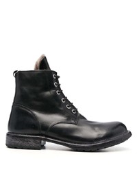 Moma 35mm Lace Up Leather Boots