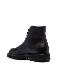 Doucal's 55mm Pebbled Leather Ankle Boots