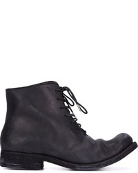 A Diciannoveventitre Lace Up Distressed Boots