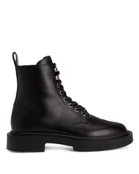 Giuseppe Zanotti Adric Leather Combat Boots